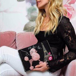 Mary Frances Oh La La Beaded Poodle Paris …